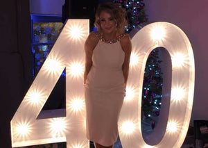5ft Light Up Numbers for Party