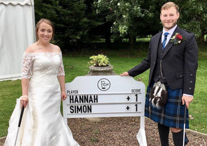 Wedding reception Mini Golf Scotland