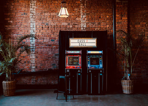 Retro Arcade Games at Weddings 