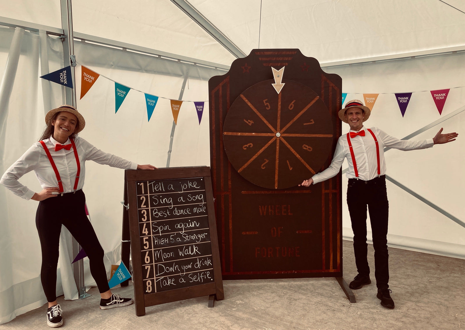 Personalised Wheel of Fortune Game