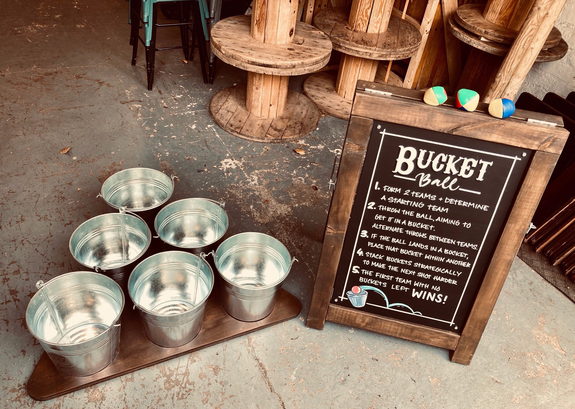Bucket Ball Game Hire 