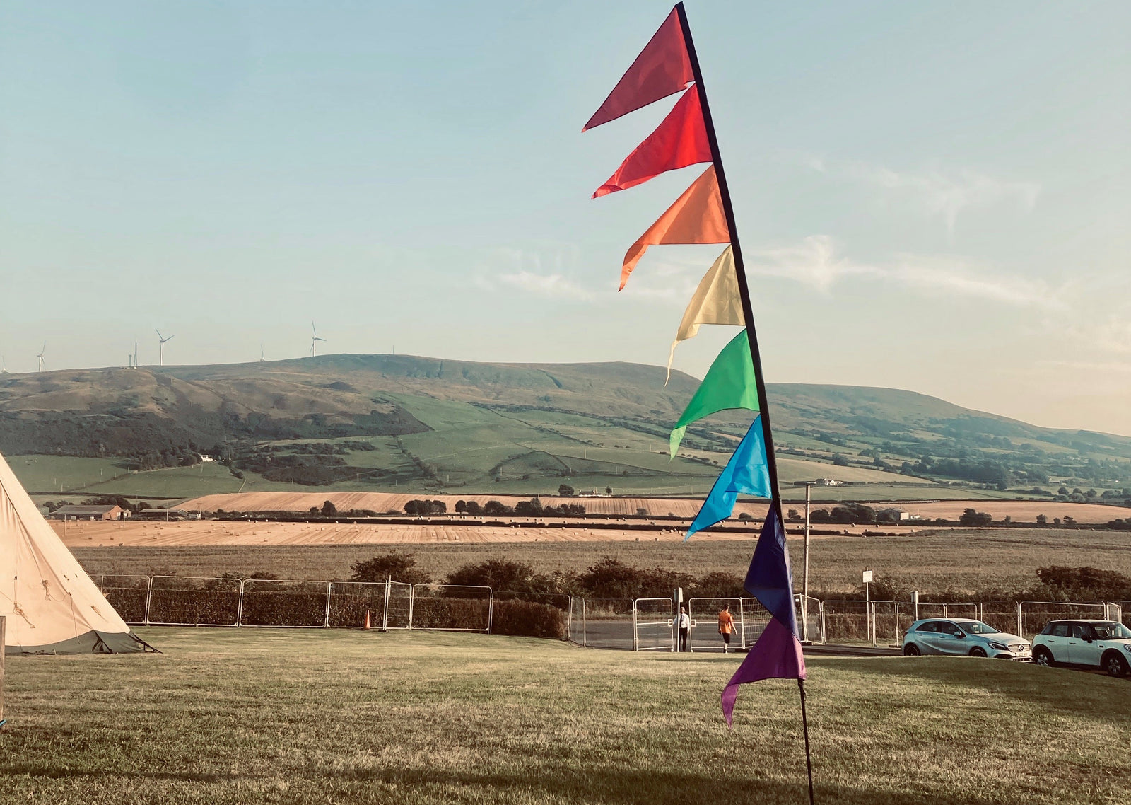 10ft Festival Flag Hire 