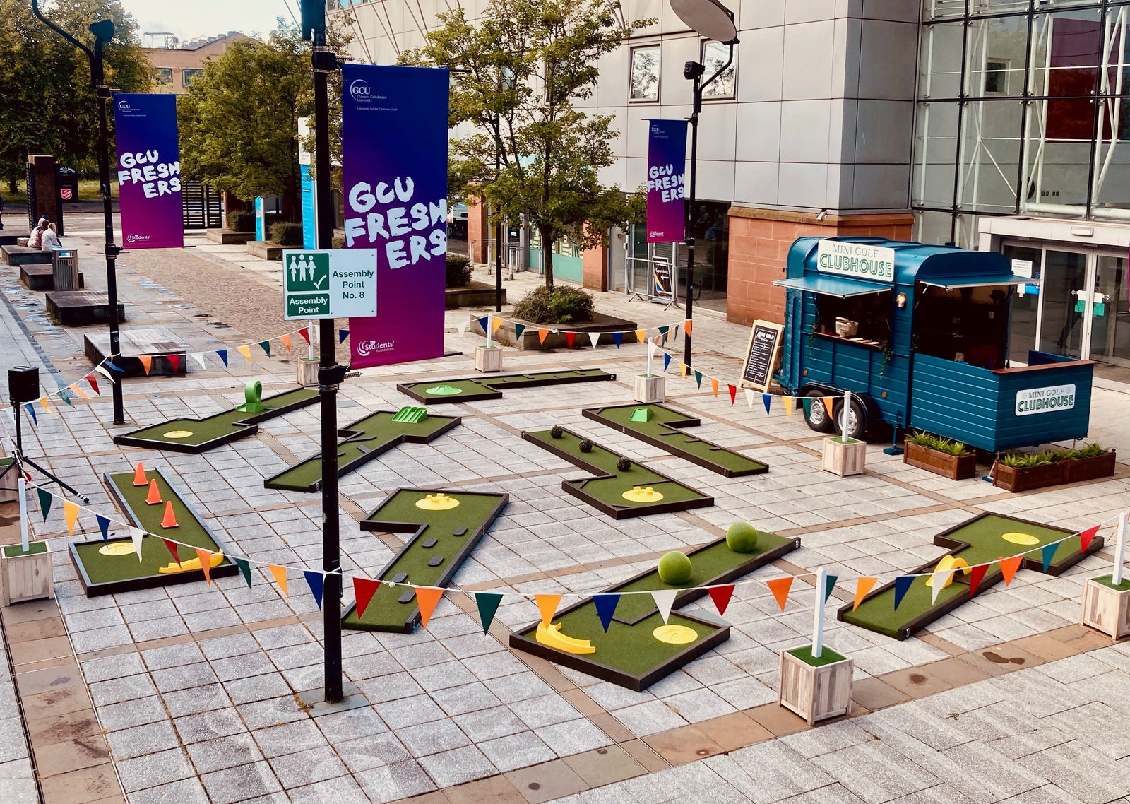 Mobile MIni Golf Hire Scotland