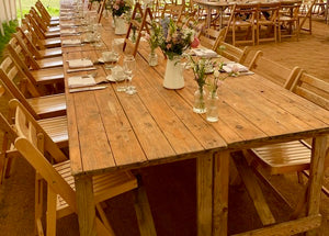 Rustic Table Hire Glasgow 