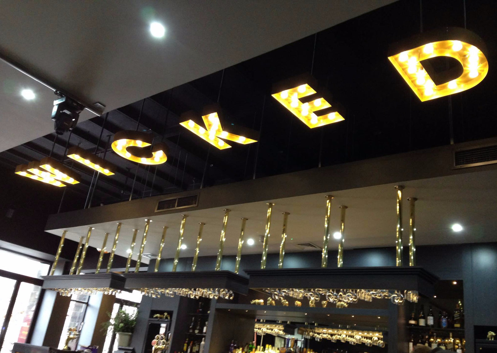 Hanging Letters Project Wicked