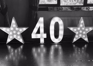 2ft 40 Light up Numbers for Birthday