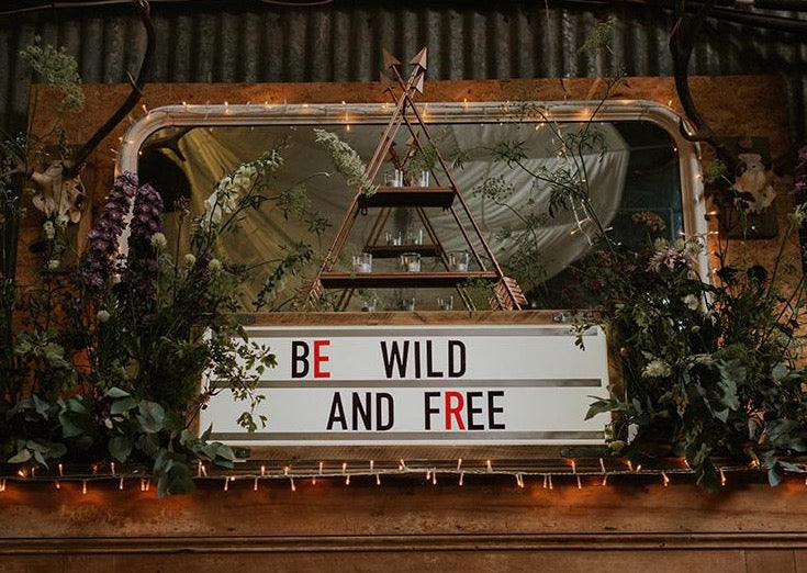 Rustic Style Signage for Hire