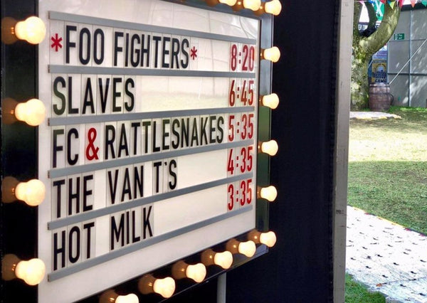 Retro CINEMA SIGNS - GO2 Event Hire