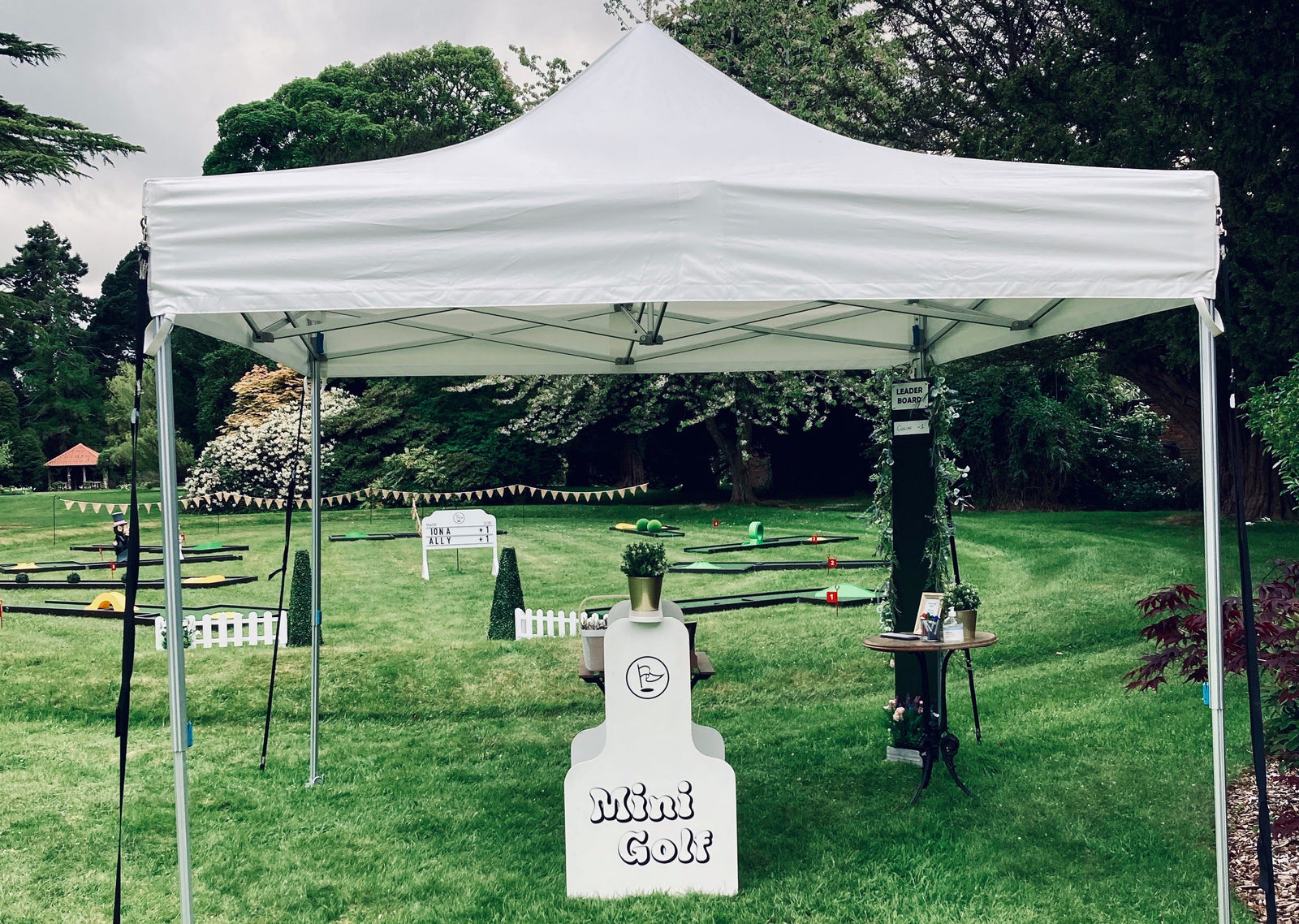 Mini-Golf Entrance Marquee