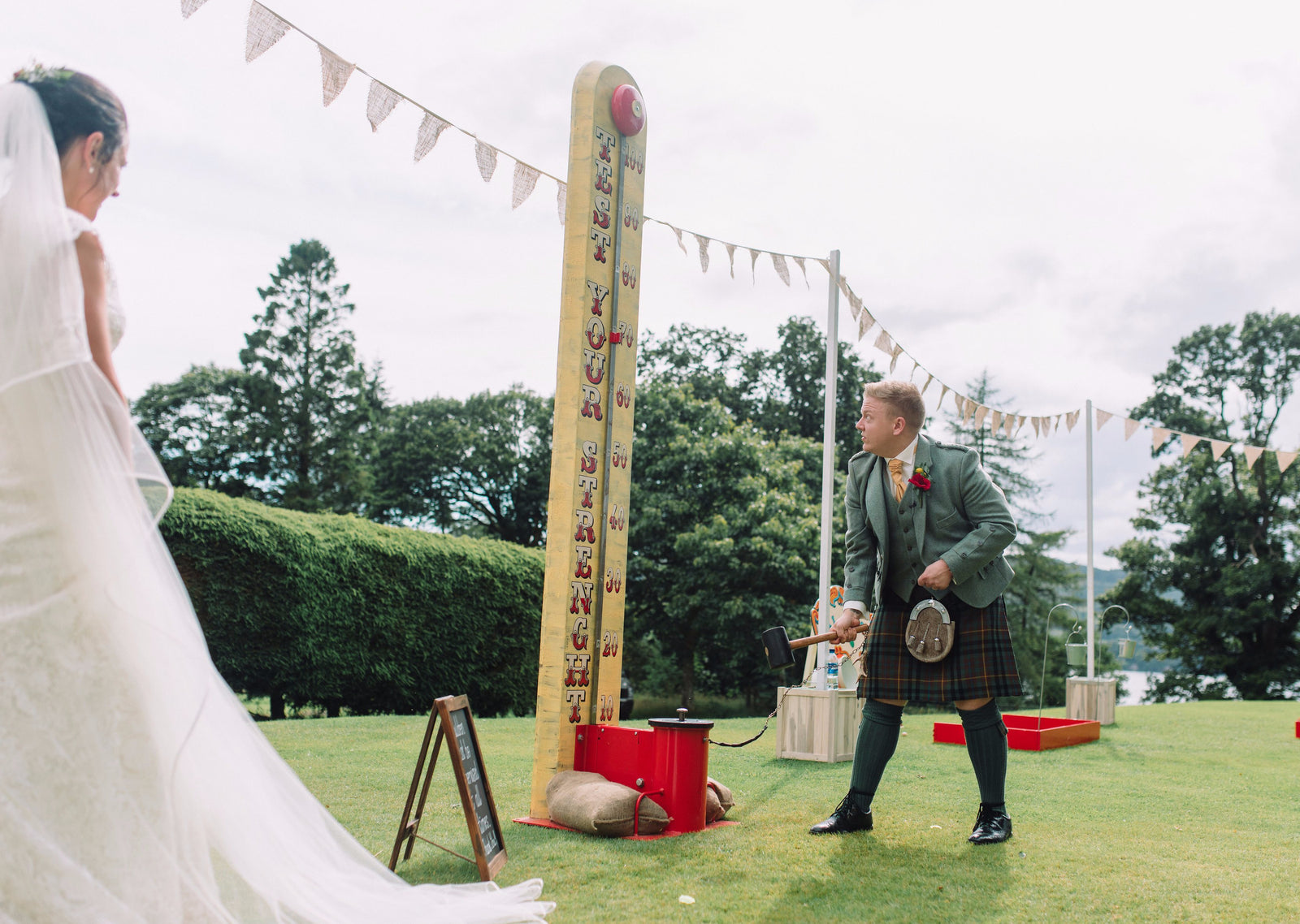 Strength Striker Game at Weddings
